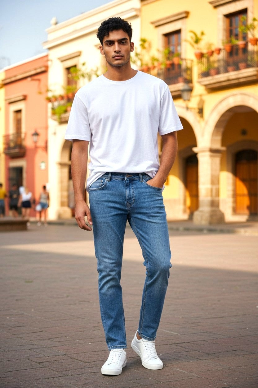Relaxed Fit Denim Jeans
