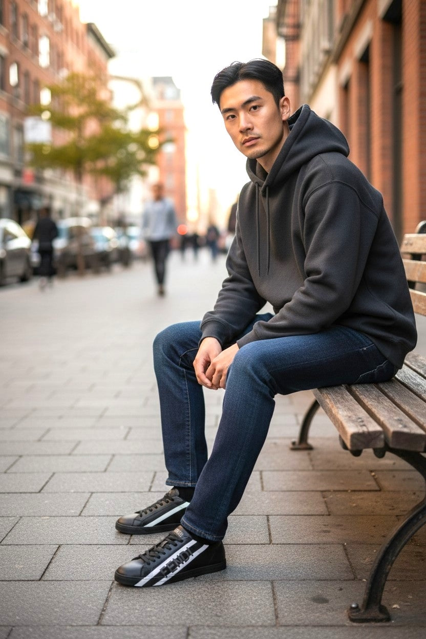 Luxury Low-Top Skate Sneaker