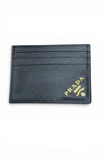 Midnight Gold Edge Card Holder