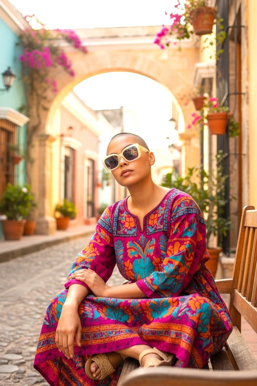 Geometric Narrow Sunglasses