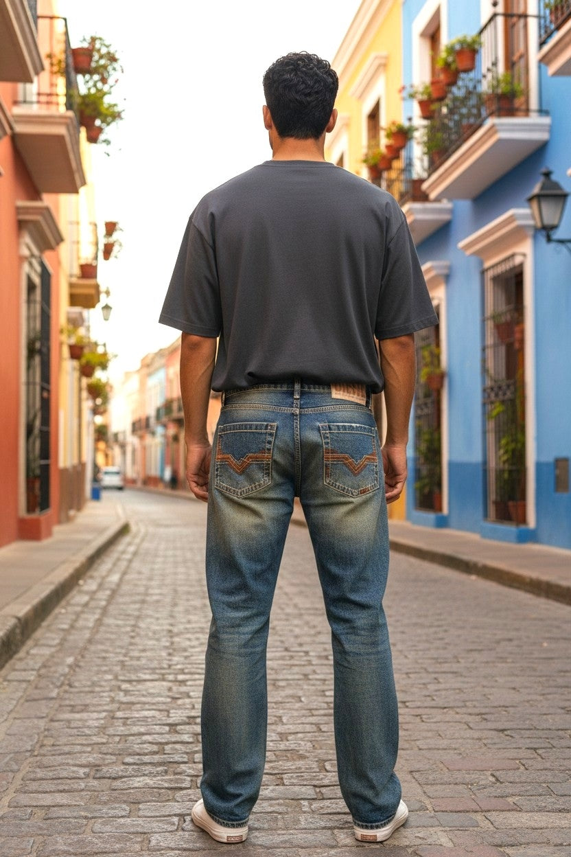 Relaxed Fit Denim Jeans