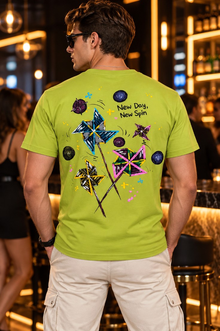 Lime Flight Pop T-Shirt