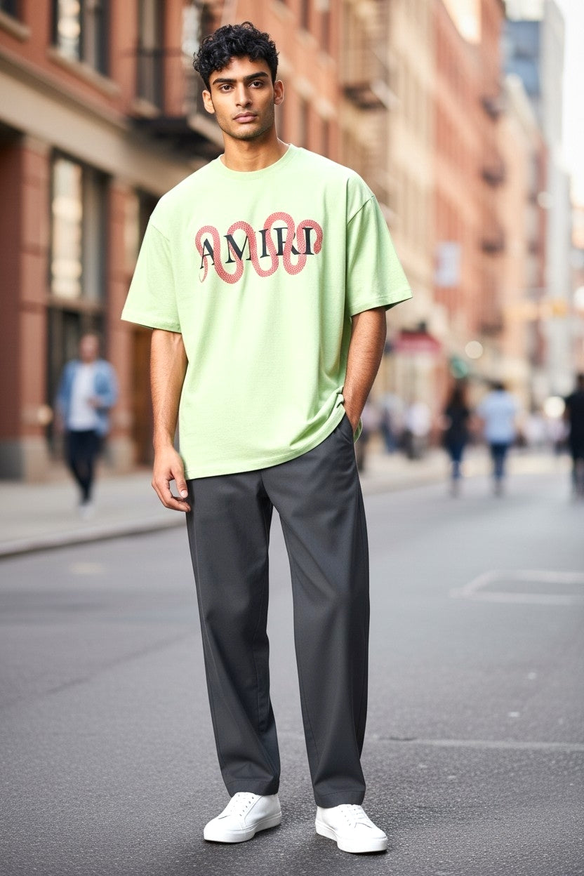 Round-Neck Cotton T-Shirts