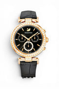 Noir Crystal Luxe Chronograph